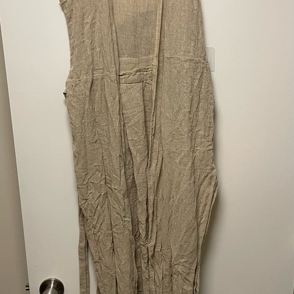 Chinta Mani Alchemi Tunic Womens Small 100% Cotton Beige Bohemian - Picture 6 of 15